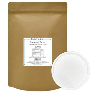Abbildung von Weinstein 500g Cream of Tartar Baiser Kaliumtartrat