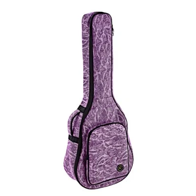 Abbildung von ORTEGA Dreadnought Gigbag Purple Jeans Style 10mm Polsterung (OGBAC DN PUJ)