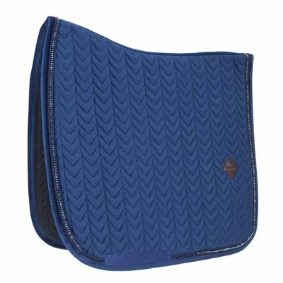 Abbildung von Kentucky Schabracke Velvet Pearls Dressur Navy