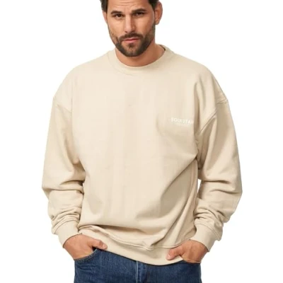 Abbildung von SOULSTAR Sweatshirt S2PAJU Herren Oversize Pullover mit Rundhals Ausschnitt Crew Neck Sweater