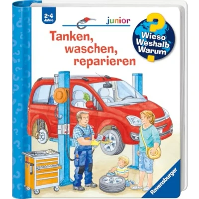 Abbildung von Wieso? Weshalb? Warum? junior, Band 69: Tanken, waschen, reparieren (Wieso? 69)