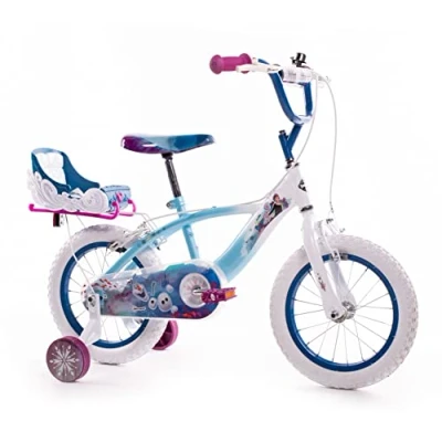 Abbildung von Huffy Babys (Mädchen) Bicicletta 14 Pollici Disney Frozen Luxury Zoll Fahrrad, hellblau