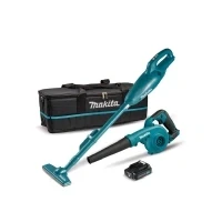 Abbildung von MAKITA 12V Gebläse UB100D + Staubsauger CL108FD 1x2.0Ah Beutel CLX245SAX1