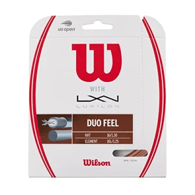 Abbildung von Wilson Unisex Tennissaite Duo Feel, bronze/natur, 12,2 Meter, WRZ949721