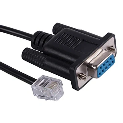Abbildung von DB9 auf RJ12 6P6C Serielles Kabel für Spectra POS Kartenleser