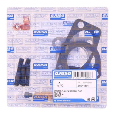 Abbildung von AJUSA JTC11571 Montagesatz, Lader with studs, syringe oil mit Dichtungen Montageanleitung ALFA ROMEO: 159 Sportwagon, Limousine