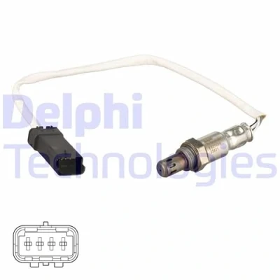 Abbildung von DELPHI ES20164 12B1 Lambdasonde Planarsonde, beheizt AUDI: A4 B5 Avant, A6 C5 Limousine, VOLKSWAGEN: Passat GP Variant