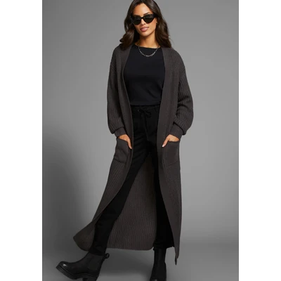 Abbildung von Laura Scott Longstrickjacke aus kuscheligem Grobstrick