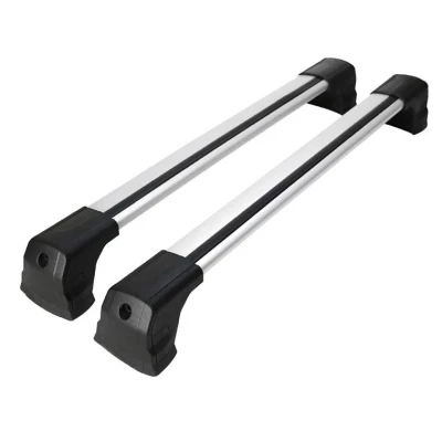 Abbildung von OMAC Dachträger Gepäckträger kompatibel mit VW T5 T6 2003 2024 Grundträger Aluminium Grau 2X