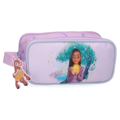 Abbildung von Disney Joumma Watch us Shine, Dreifaches Federmäppchen, Rosa, 22 x 10 9 cm, Polyester, Federmäppchen
