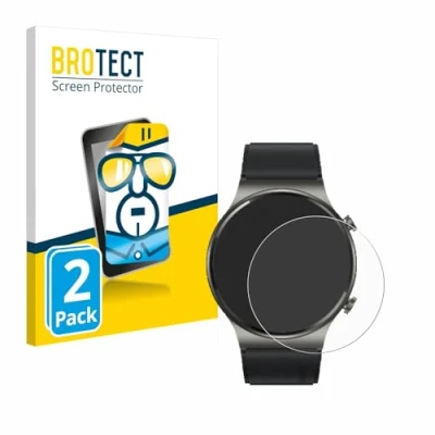 Abbildung von BROTECT (2 Stück Schutzfolie für Huawei Watch GT 2 Pro ECG Displayschutz Folie Ultra Klar