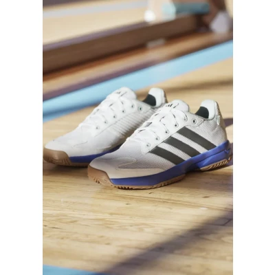 Abbildung von adidas Performance Volleyballschuh Cloud white core black lucid blue für Kinder, Größe: 38, Schuhe