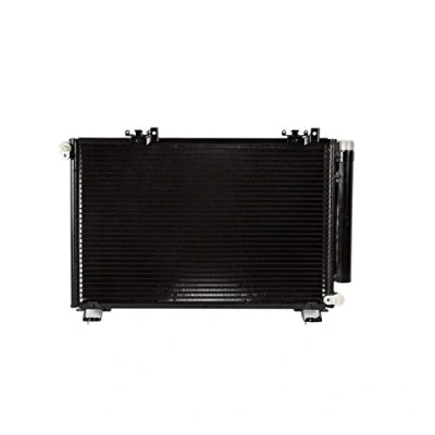 Abbildung von VALEO 814309 Klimakondensator ohne Trockner Aluminium 318 R 134a TOYOTA: Yaris I Schrägheck, Verso