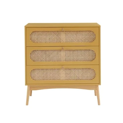 Abbildung von BAÏTA SIXTINE Kommode, Holzwerkstoff, gelb, L80cm