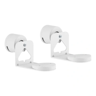 Abbildung von PureMounts Lautsprecher Halterung für Sonos Era 100 &amp; 300 2er Set, Wandhalterung mit Kabelmanagement, Schwenkbar +/ 30, Neigbar 0/ 5Kg Tragkraft, weiß