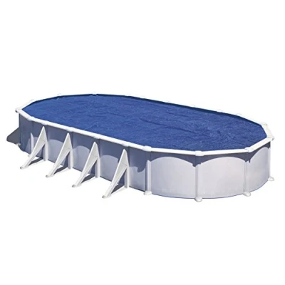 Abbildung von Gre CIPROV611 Winterabdeckung für ovale Pools 610 x 375 cm, 120 g/m². Poolabdeckung zum Schutz des Poolwassers