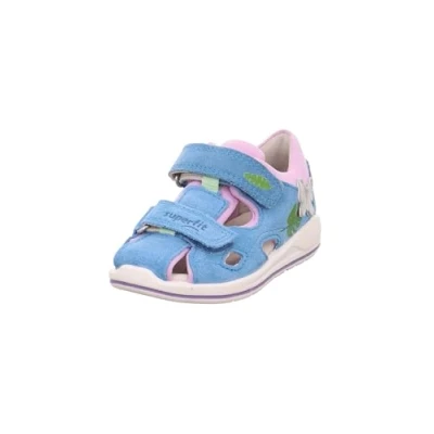 Abbildung von Superfit Boomerang Riemensandalette für Kinder, Größe: 28, Hellblau/lila Schuhe