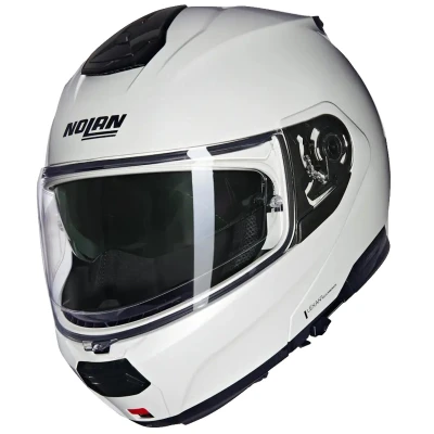Abbildung von Nolan N100 6 Classico Nobile N Com Klapphelm weiss S
