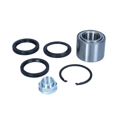 Abbildung von MAXGEAR 33 1336 Radlagersatz Hinterachse links, rechts mit Dichtungen, Achsmutter Sicherungsring 65mm Kegelrollenlager