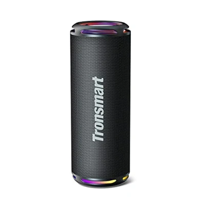 Abbildung von Tronsmart T7 Lite 24W Tragbarer Außenlautsprecher, Stereo Sound mit tiefem Bass, Bluetooth 5.3, IPX7 wasserdicht, 24 Stunden Spielzeit, benutzerdefinierter EQ per App, ultra tragbar zum Tragen