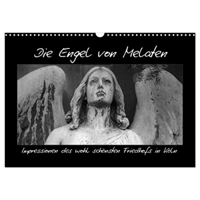 Abbildung von Die Engel von Melaten (Wandkalender 2025 DIN A3 quer), CALVENDO Monatskalender