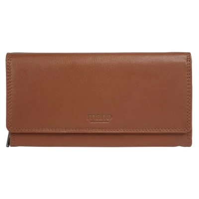 Abbildung von mano Giulia Geldbörse, Damen, Größe: One Size, Cognac