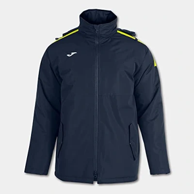 Abbildung von Joma Unisex Anorak Trivor, Marineblau, Neongelb, XS