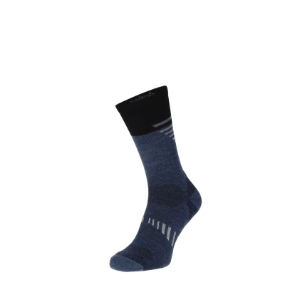 Abbildung von Sockwell Men&#039;s Ascend II Crew Moderate Compression Sock, Denim L/XL