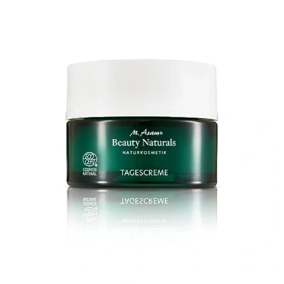 Abbildung von M. Asam Beauty Naturals TAGESCREME (50ml) mindert Falten &amp; Feuchtigkeitsverlust mit marinen Rohstoffen BIO Arganöl, zertifizierte Naturkosmetik in nachhaltiger Verpackung, vegane Gesichtscreme