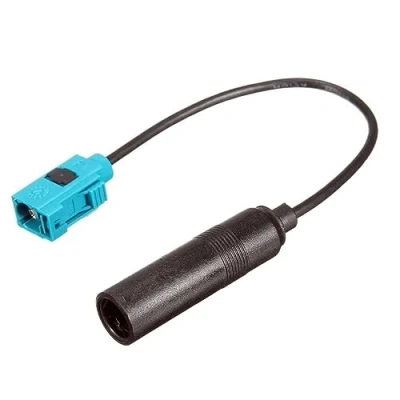 Abbildung von Audioproject A432 Autoradio Antennenadapter Fakra DIN Buchse Kabel kompatibel für Audi VW Seat Skoda Opel Ford Dacia BMW E46 Auto Radio Antenne Adapter