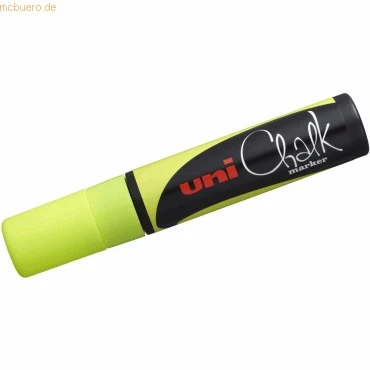 Abbildung von Uni Ball Kreidemarker Chalk PWE 17K 15mm gelb