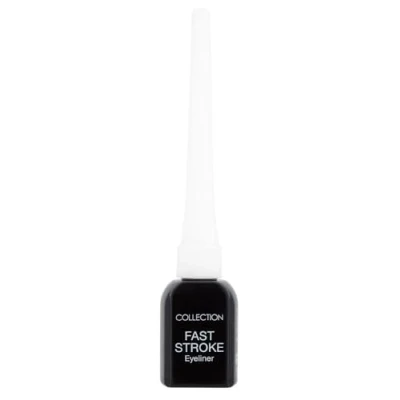 Abbildung von Collection Cosmetics Fast Stroke Eyeliner, schnell trocknende Formel, 4 ml, Weiß