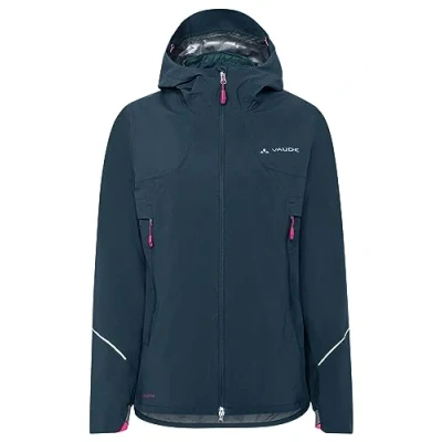 Abbildung von Vaude 3IN1YARAS Hardshelljacke, Damen, Größe: 42, Neon orange blue