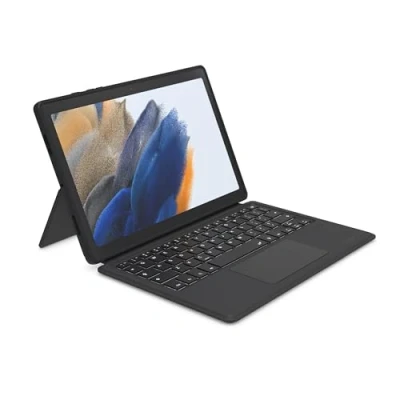Abbildung von Samsung Galaxy Tab A8 Gehäuse Gecko Keyboard Cover 2.0 QWERTZ Grau