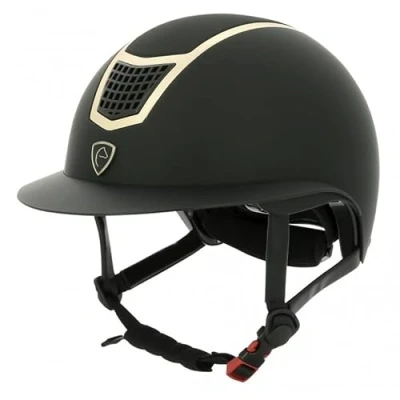Abbildung von EQUITHÈME Reithelm Airy L Roségold/Schwarz 56 58cm