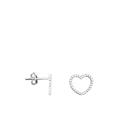 Abbildung von SOFIA MILANI Damen Ohrringe 925 Silber Herzen Ohrstecker E1195