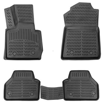 Abbildung von Design 3D Gummimatten Set für BMW X3 F25 Baujahr 2010 2017 Extra hoher 5cm Rand