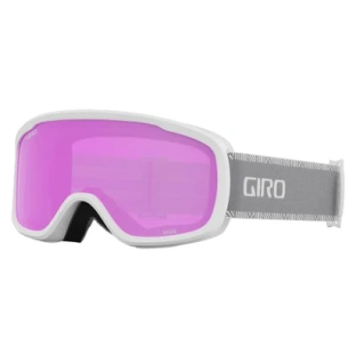 Abbildung von Giro Moxie Skibrille, Damen, Größe: One Size, White/grey/amber pink/yellow