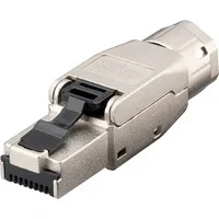 Abbildung von Goobay 61130 CAT 8.1 RJ45 Feldstecker / Stecker mit 2 GHz 25 40GBase T/Netzwerkkabel