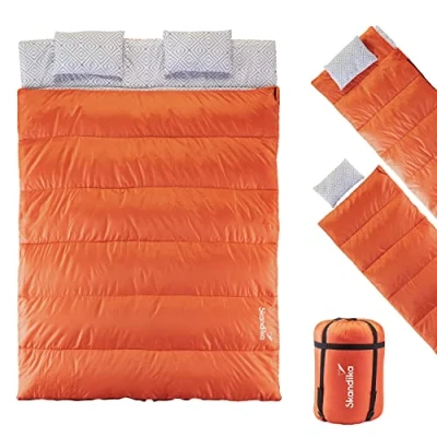 Abbildung von Deckenschlafsack Iceland Double Trennbar 3 Saison 220/190 x 150/75 cm