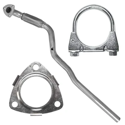 Abbildung von Kollektorrohr Hosenrohr Rohrvorne Flexrohr für Opel Astra G 2 II H 3 III Zafira A 1 I 1.8 16V