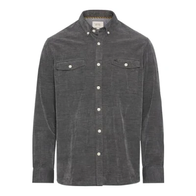 Abbildung von camel active Langarm IN Regular FIT Hemd, Herren, Größe: Medium, Asphalt