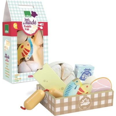 Abbildung von Vilac Fisch Käse Fleisch in einer Box