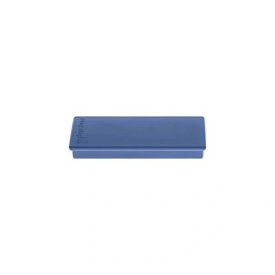 Abbildung von Magnetoplan Magnet Discofix Block2 1665114 55x22mm dunkelblau 10 Stück