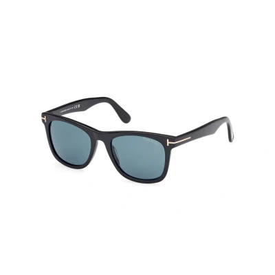 Abbildung von Tom Ford Kevyn Unisex Sonnenbrille, Größe: 52, Shiny black/green