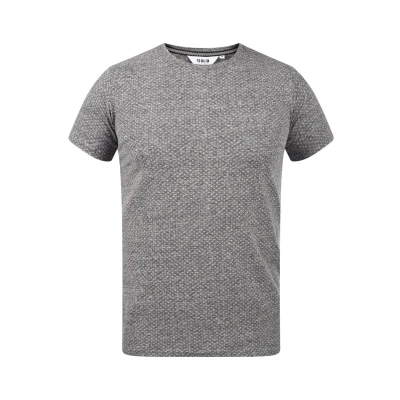 Abbildung von Solid Sdalarico Tshirt basic, Herren, Größe: Large, Dark grey melange