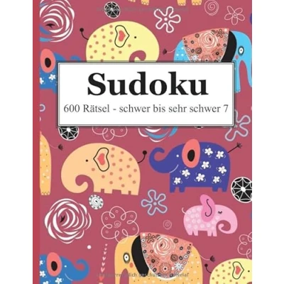 Abbildung von Sudoku 600 Rätsel schwer bis sehr 7