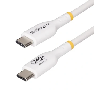 Abbildung von StarTech.com 4m Weißes USB C Ladekabel, IF zertifiziert, Schnellladekabel, 240W PD EPR, 2.0 Laptop Ladekabel