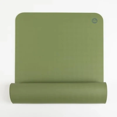 Abbildung von Naturkautschuk Yogamatte ECOPRO DIAMOND farn grün