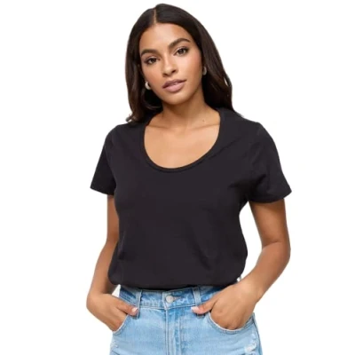 Abbildung von NUR DIE Relax &amp; GO Tshirt basic, Damen, Größe: 44/46, Schwarz